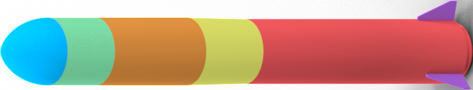 Original Team Aurora launch vehicle assembly visualization